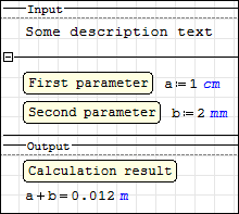 variables with units