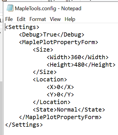 Mapletools Debug.png