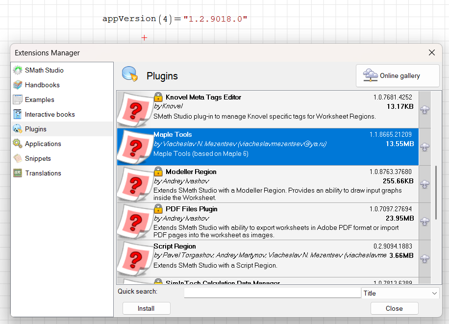 mplae6 plugin not working.png
